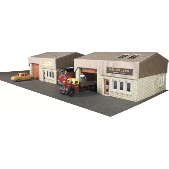 Metcalfe PO285 Maquette, Local industriel Metcalfe MET-PO285 - 2 MET-PO285-Metcalfe PO285 Maquette, Local industriel