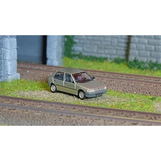 Ree Modeles CB148 Peugeot 205 GE Car, Metallic Grey CB-148-Ree Modeles CB148 Peugeot 205 GE Car, Metallic Grey