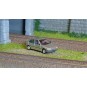 CB-148-Ree Modeles CB148 Peugeot 205 GE Car, Metallic Grey