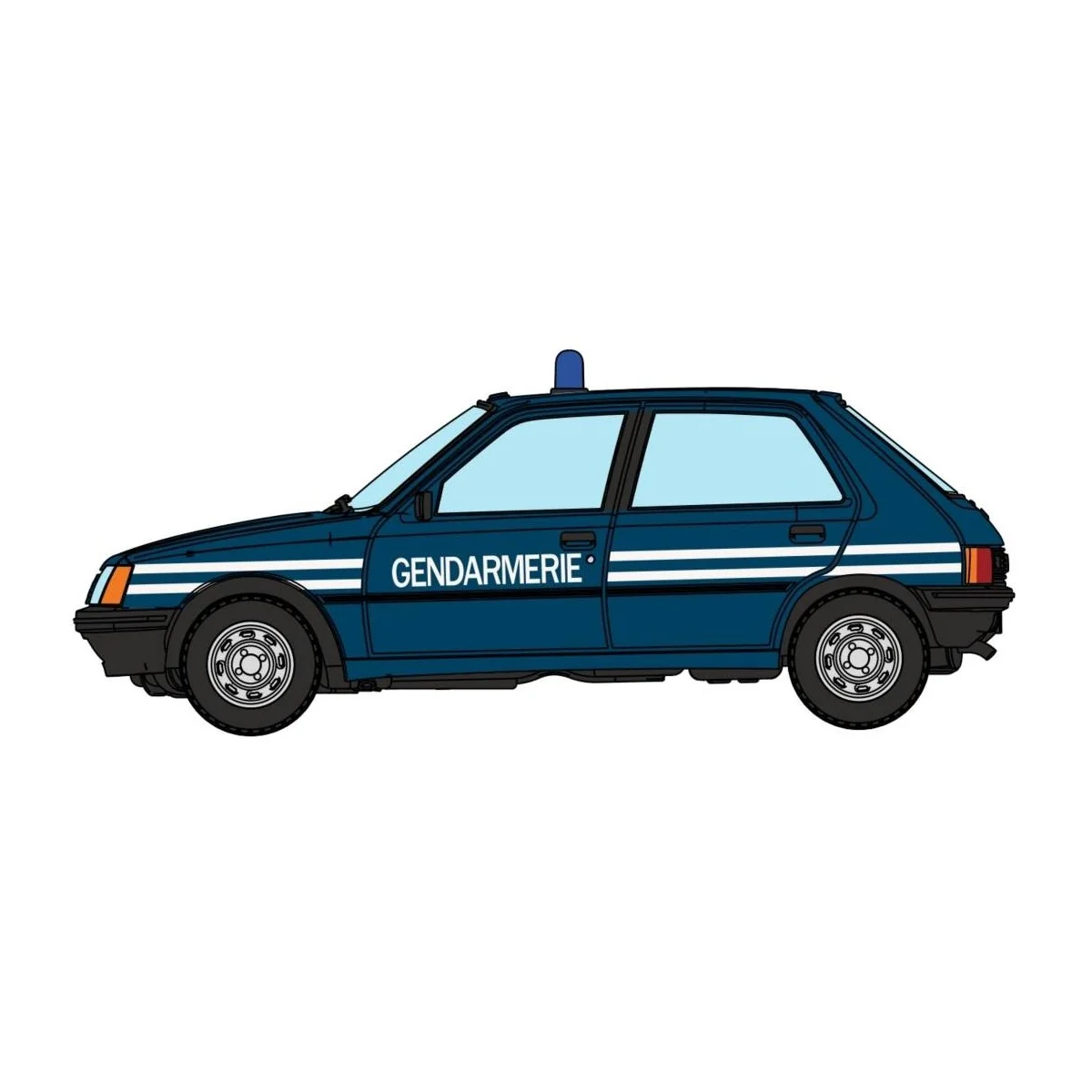 Ree Modeles CB153 Voiture Peugeot 205 GE, Gendarmerie Ree Modeles CB-153 - 2