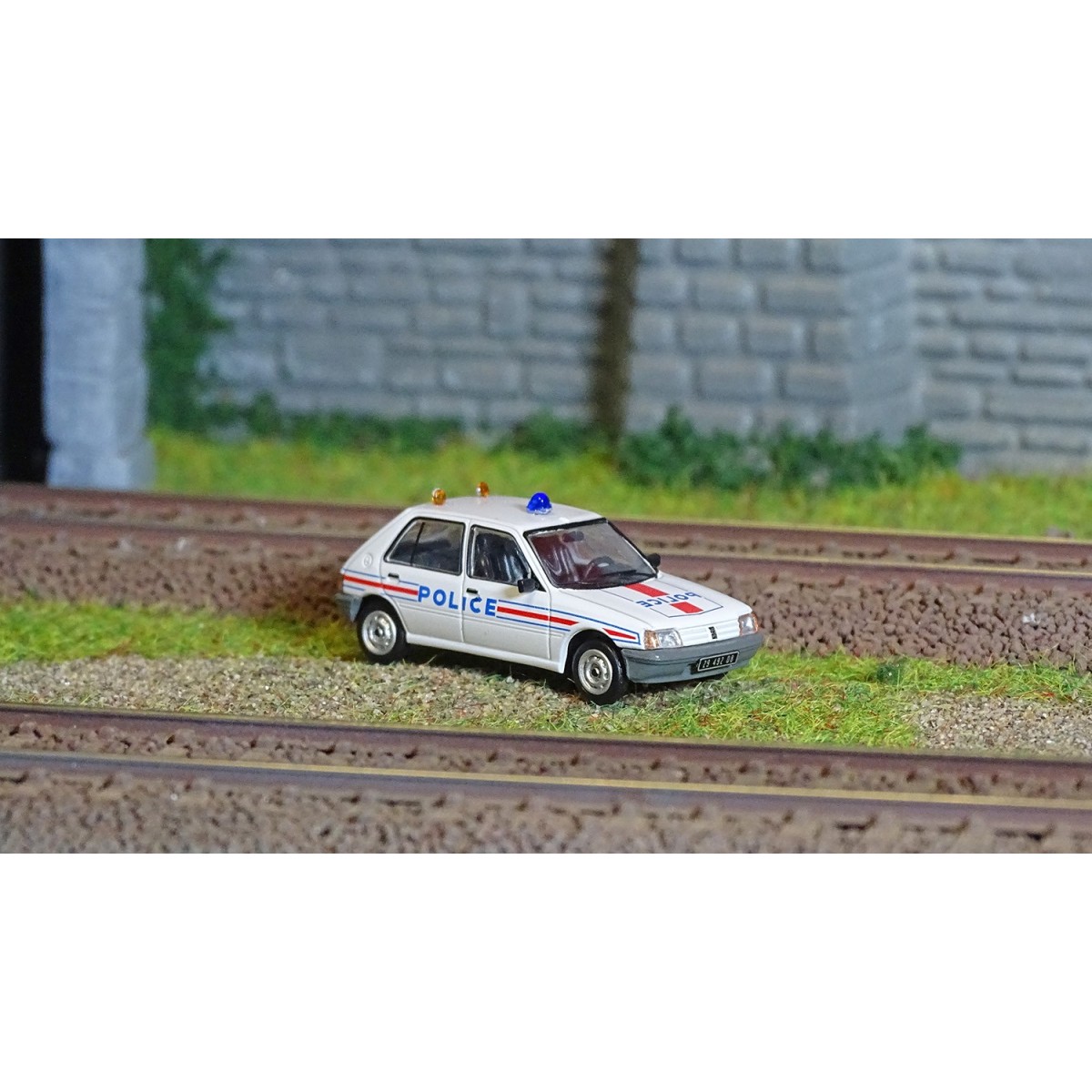 Ree Modeles CB155 Voiture Peugeot 205 GE, Police (1ère version) Ree Modeles CB-155 - 1