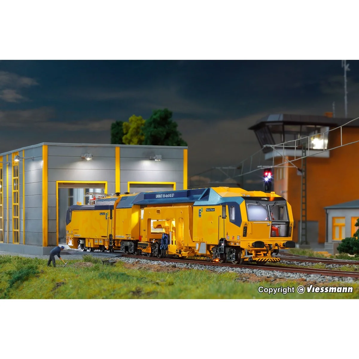Viessmann 2670 Unimat 09-4x4/4S E3 Tamper, P&T, Digital Sound System Viessmann 2670 Unimat 09-4x4/4S E3 Tamper, P&T, Digital Sound System