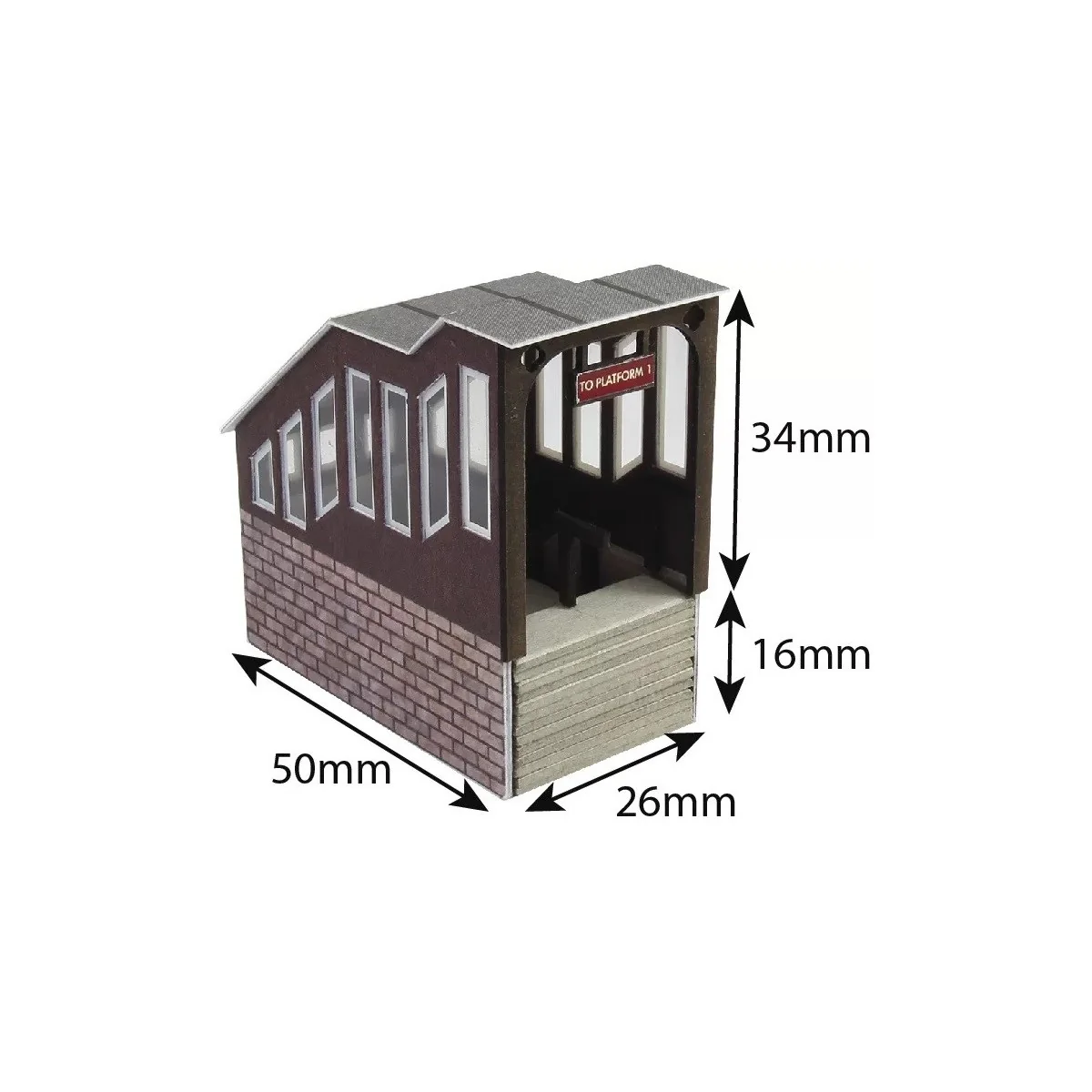 Metcalfe PO400 Maquette, Passage souterrain pour plateforme Metcalfe MET-PO400 - 3
