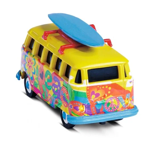 500504150-Bus Volkswagen T1 Flower Power 2,4 GHz RTR 1/87 Carson