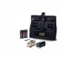 500504152-Set de 2 Bus Volkswagen T1 Police et Ambulance 2.4GHz RTR 1/87 Carson - 500504152