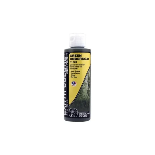 Woodland Scenics C1228 Green Decorative Undercoat Paint 236ml - Woo... WC_1228-Woodland Scenics C1228 Green Decorative Undercoat Paint 236ml - WC_1228