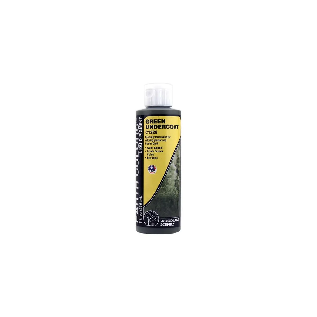 Woodland Scenics C1228 Green Decorative Undercoat Paint 236ml - Woo... Woodland Scenics C1228 Green Decorative Undercoat Paint 236ml - Woo...