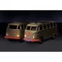 500504152-Set de 2 Bus Volkswagen T1 Police et Ambulance 2.4GHz RTR 1/87 Carson - 500504152