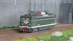 R37 HO41073DS Locomotive électrique BB 8552, SNCF, verte, Les Aubrais, digital sonorisée Rail 37 - R37 R37_HO41073DS - 1