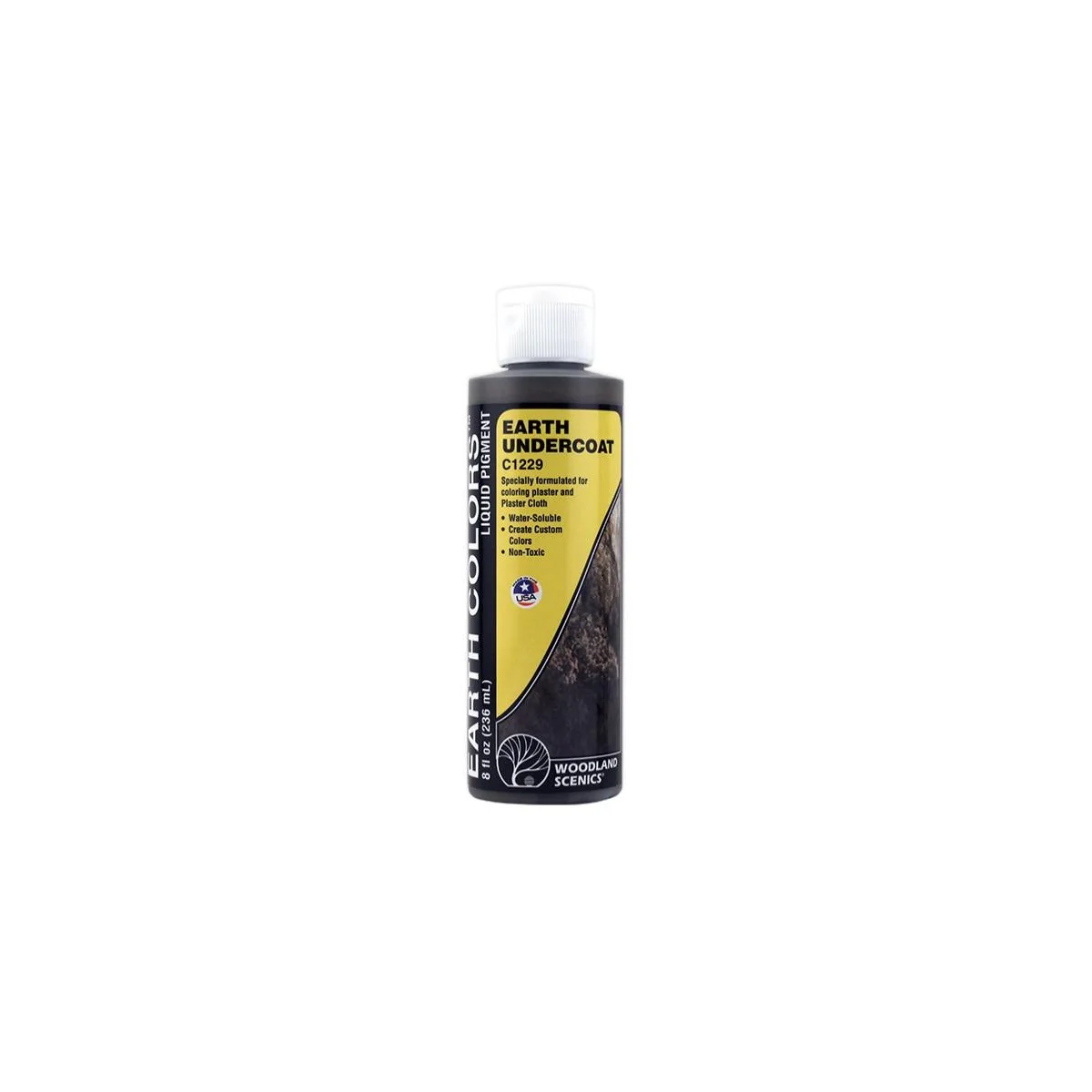 Woodland Scenics C1229 Earth Decor Undercoat Paint 236ml - Woodland... Woodland Scenics C1229 Earth Decor Undercoat Paint 236ml - Woodland...