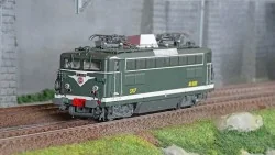 R37 HO41074DS Locomotive électrique BB 8580, SNCF, verte, Villeneuve, digital sonorisée Rail 37 - R37 R37_HO41074DS - 1