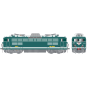 R37_HO41074-R37 HO41074 Locomotive électrique BB 8580, SNCF, verte, Villeneuve