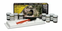 Woodland Scenics C1215 Paint Kit 5 pots of earth decor 29.5ml - Woo...