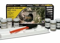 Woodland Scenics C1215 Paint Kit 5 pots of earth decor 29.5ml - Woo...