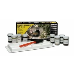 Woodland Scenics C1215 Kit de peintures 5 pots décor terre 29.5ml Woodland Scenics WC_1215 - 1