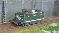 R37 HO41075 Locomotive électrique BB 8550, SNCF, verte, Villeneuve Rail 37 - R37 R37_HO41075 - 1