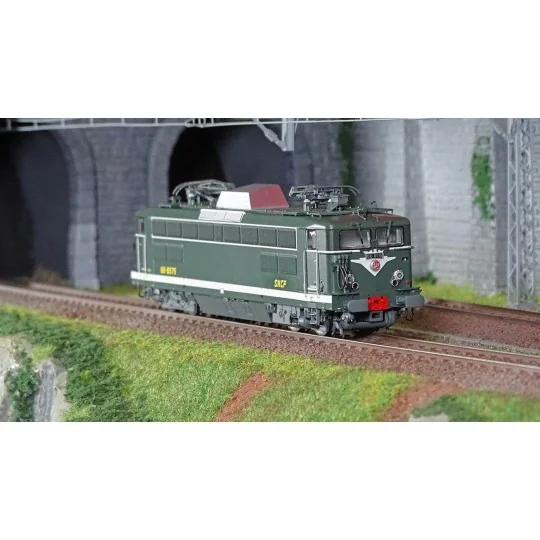 R37_HO41076DS-R37 HO41076DS BB 8575 electric locomotive, SNCF, green, Toulouse, digital sound