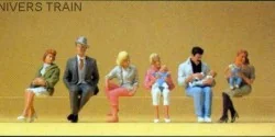 Preiser 10332 figures, mothers and babies sitting - Preiser - Preis...