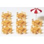 Preiser_17201-Preiser 17201 Kit of 8 tables, 48 chairs and 1 parasol Ho