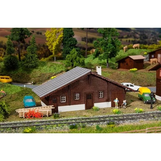 Faller_120245-Faller 120245 Model Kit, Goods Shed