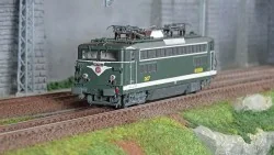 R37 HO41087 Locomotive électrique BB 25564, SNCF, verte, tampons U6, Achères Rail 37 - R37 R37_HO41087 - 1