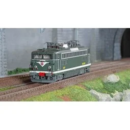 R37 HO41088DS Locomotive électrique BB 25574, SNCF, verte, tampons U6, étrave, Dijon, digital sonorisée Rail 37 - R37 R37_HO4108