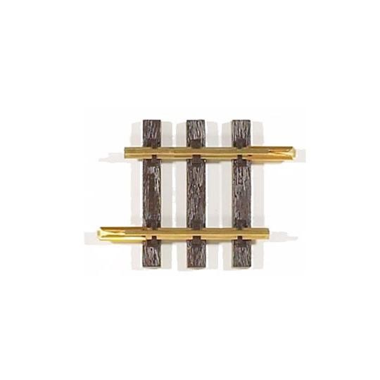 Piko_35204-Piko G 35204 Rails droit avec éclisses 95mm