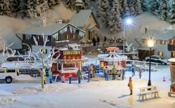 Faller 134001 Maquette, 2 Stands de marché de Noël Faller Faller_134001 - 1