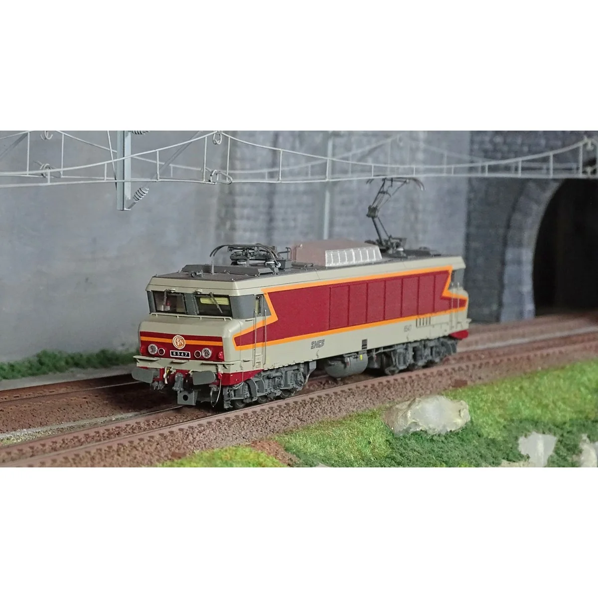 LS Models 10314S SNCF CC 6547 Electric Locomotive, Arzens, Nouille ...