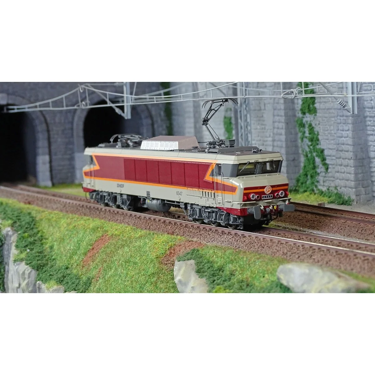 LS Models 10314 CC 6547 SNCF electric locomotive, Arzens, Nouille l...