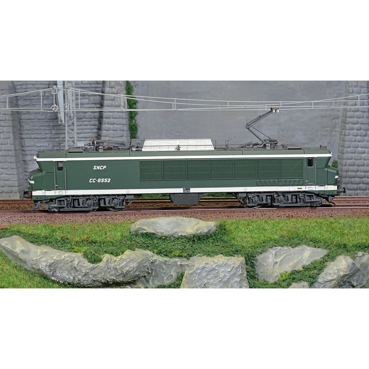 Ls Models 10315S Locomotive électrique CC 6552 SNCF, Maurienne, phares à pincettes, Lyon Mouche, Digital sonore Ls models Lsm_10