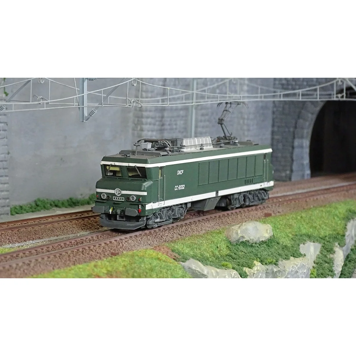 Ls Models 10315 Locomotive électrique CC 6552 SNCF, Maurienne, phares à pincettes, Lyon Mouche Ls models Lsm_10315 - 1