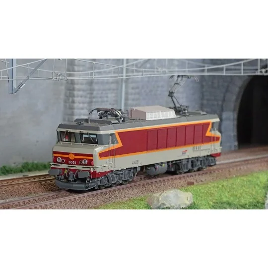 Lsm_10318-LS Models 10318 CC 6551 Electric Locomotive, Arzens, Casquette logo, Vénissieux