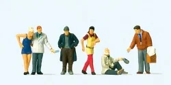 Preiser 10591 Figures, pedestrians in the street - Preiser - Preise...