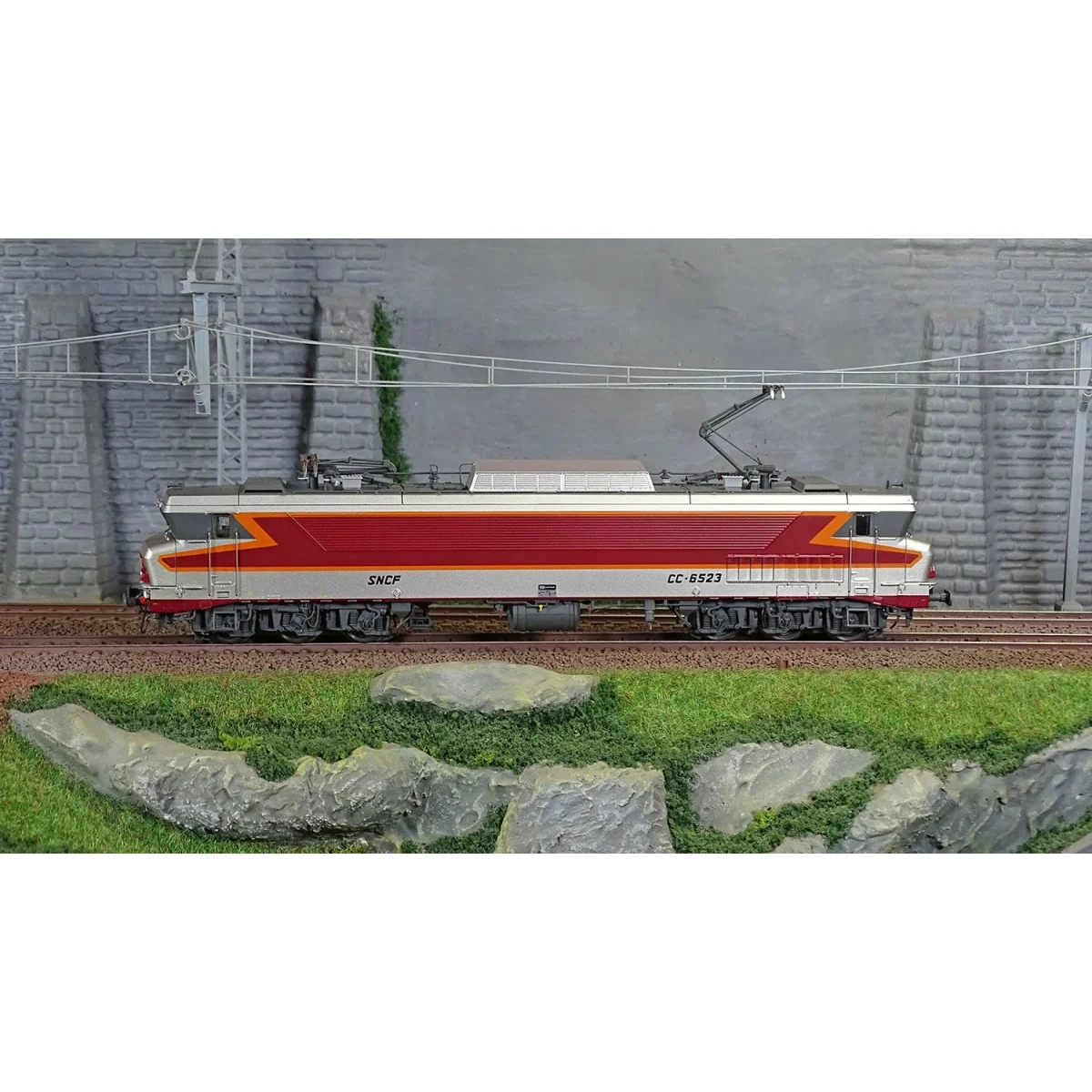 Ls Models 10322 CC 6523 electric locomotive, Arzens, Beffara logo, ...
