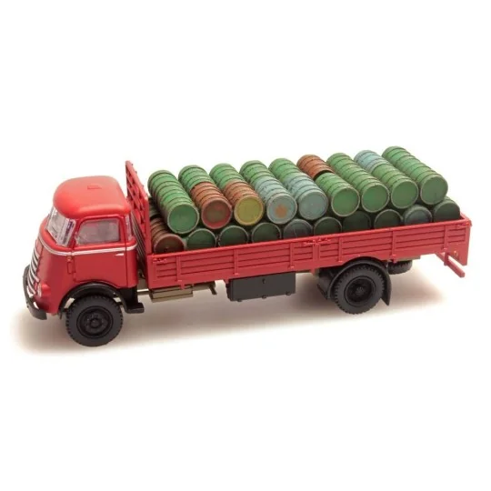 Arti_487.801.41-Artitec 487.801.41 Chargement pour camion plateau DAF, barils
