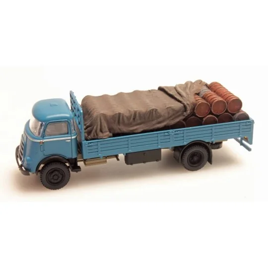 Artitec 487.801.42 Loading for DAF flatbed truck, barrels with tarp... Arti_487.801.42-Artitec 487.801.42 Loading for DAF flatbed truck, barrels with tarpaulin