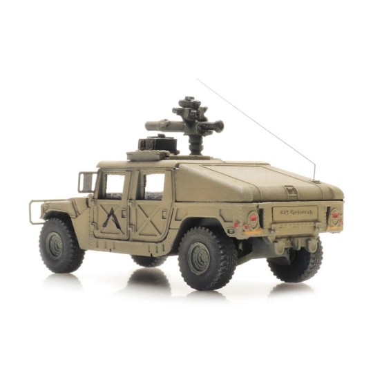 Arti_6870539-Artitec 6870539 TOW blindé américain Humvee Desert