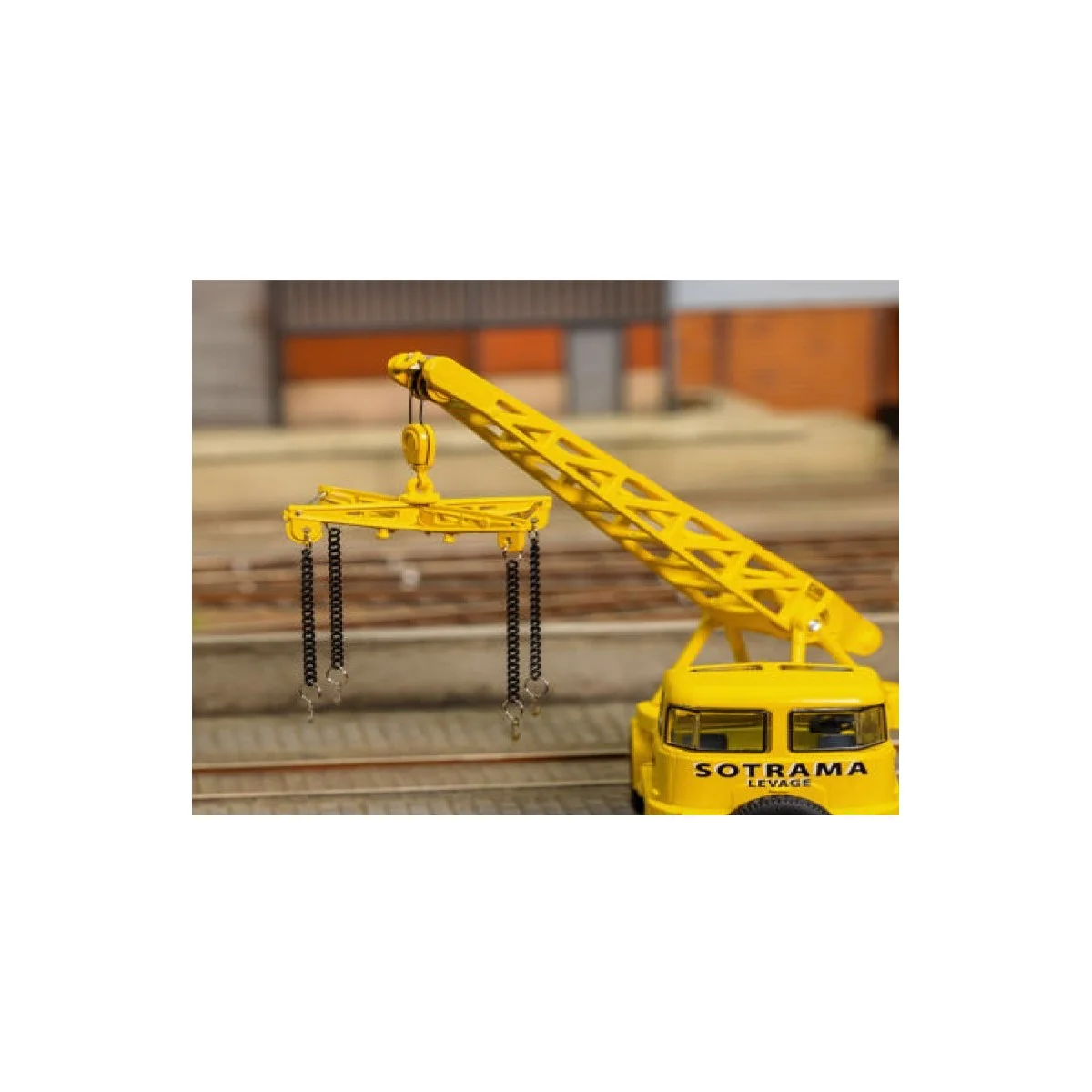 Route 87 RO1032 Grue Griffet M2, jaune Sotrama R87_RO1032 - 2 Route 87 RO1032 Grue Griffet M2, jaune Sotrama R87_RO1032 - 2