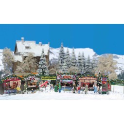 Busch 1059 Christmas market stand - Busch_1059