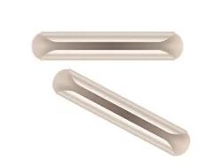 Peco SL210 Streamline metal fishplates, code 60 (x24), Z scale