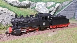 Piko 50501 020 Steam Locomotive with Tender, DB - Piko - PIKO_50501