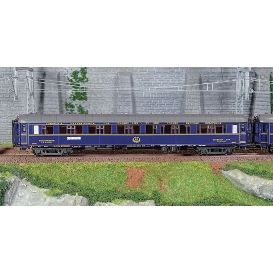 MW_1001-1-Models Word 1001-1 Set of 2 Additional Carriages Nord Express 1936, CIWL, Calais - Bucharest, Illuminated