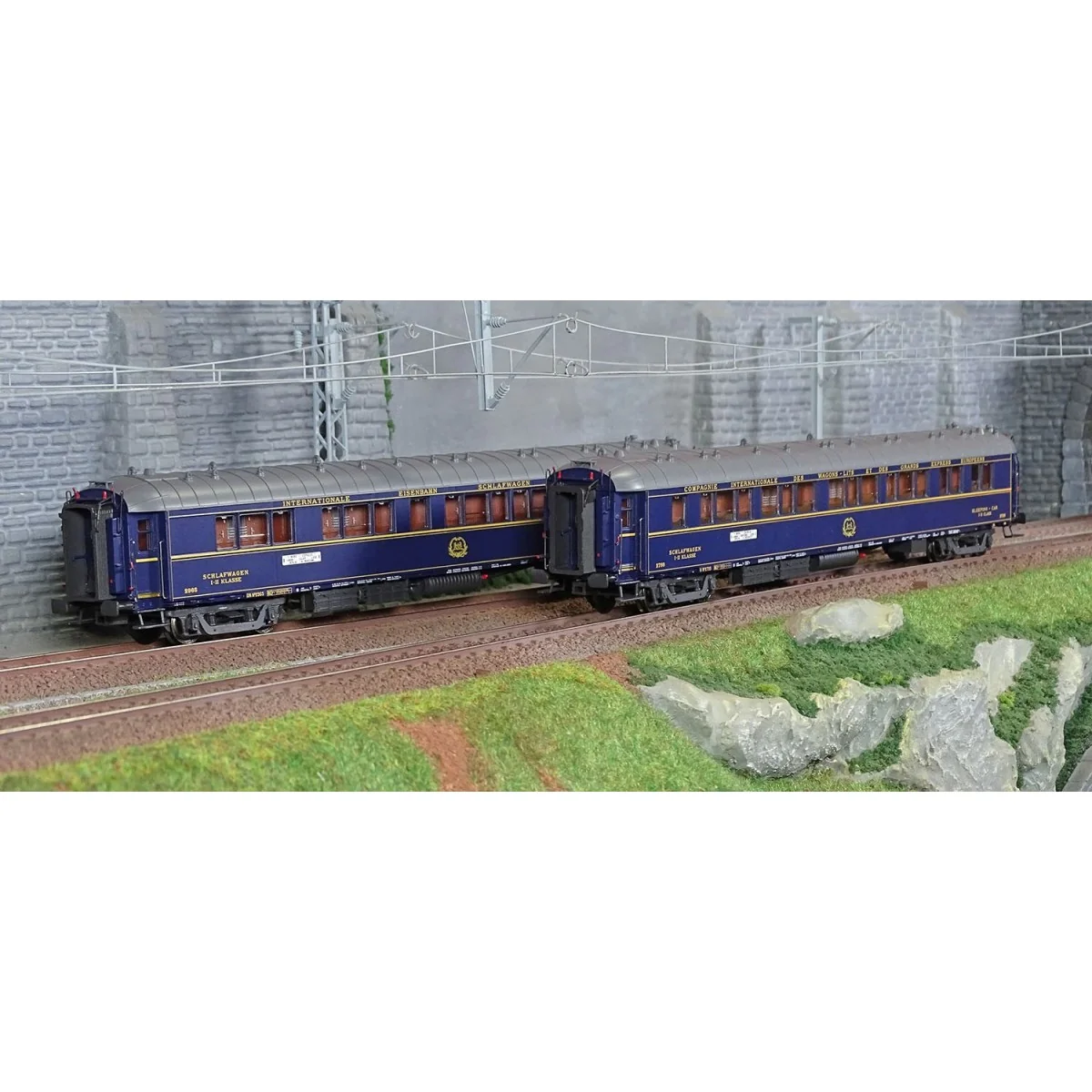 Models Word 1001-1 Set of 2 Additional Carriages Nord Express 1936,...