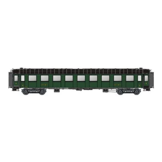 MW_40928-Models Word 40928 Voitures OCEM R.A., B9 yfi, vert, toit et châssis noir, ETAT