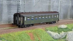 Models Word 40928 Voitures OCEM R.A., B9 yfi, vert, toit et châssis noir, ETAT Models World MW_40928 - 1