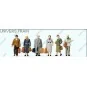 Preiser 10582 Personnages, passagers marchant Preiser Preiser_10582 - 1 Preiser_10582-Preiser 10582 Personnages, passagers marchant
