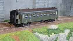 Models Word 40930 Voitures OCEM R.A., B9 myfi, ex Etat, région ouest, Marquage 1950-56, SNCF Models World MW_40930 - 1