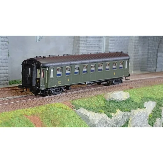 Models Word 40930 OCEM RA coaches, B9 myfi, ex-State, western regio... MW_40930-Models Word 40930 OCEM RA coaches, B9 myfi, ex-State, western region, Markings 1950-56, SNCF