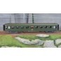 MW_40934-Models Word 40934 Voitures OCEM R.A., B9, vert 301, châssis gris, marquage UIC, SNCF
